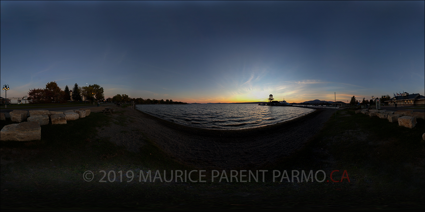 Nuit sur Magog, Québec