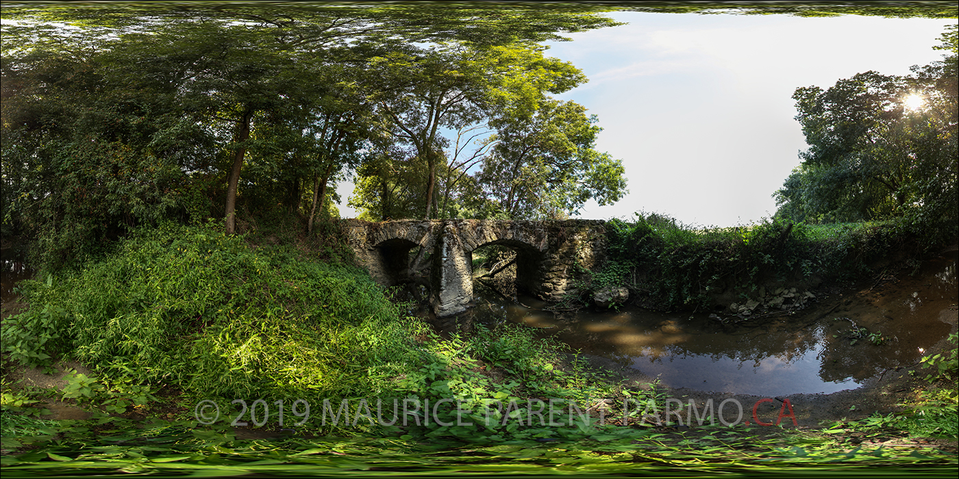 Le pont, St-Christophe du Bois, France