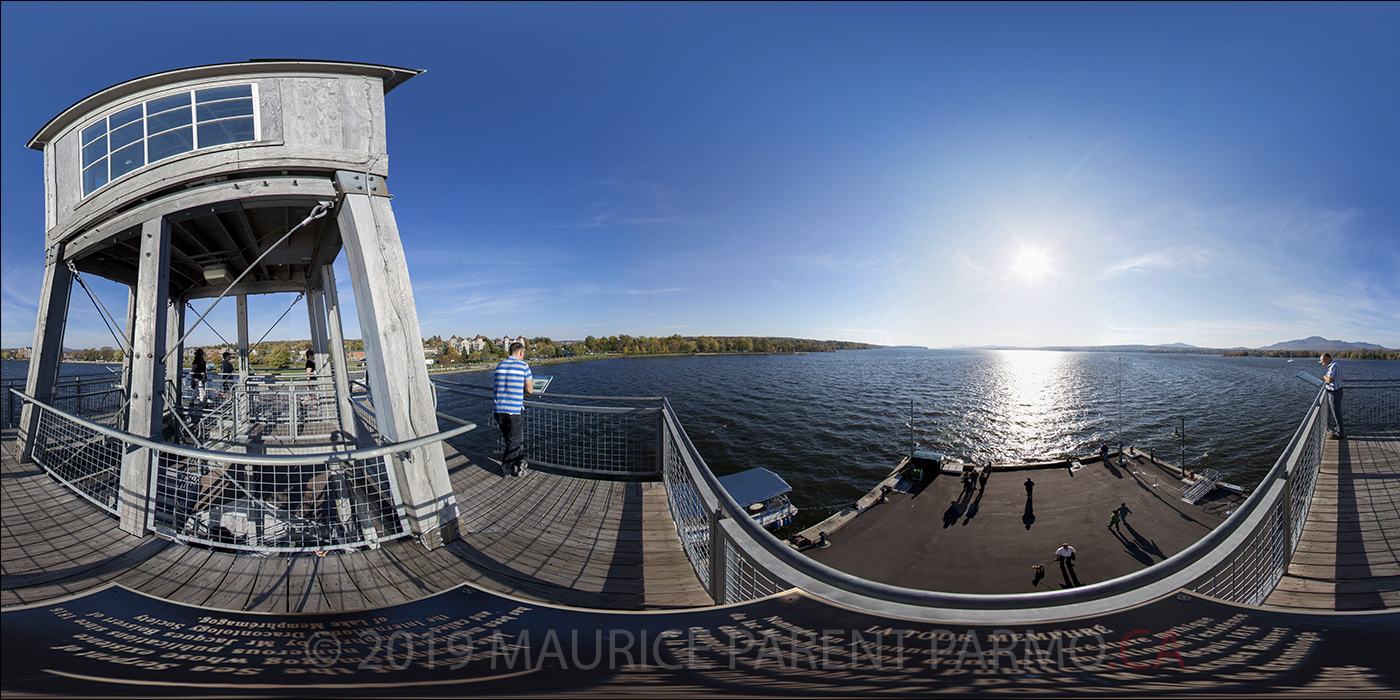 La tour Memphé Magog, Québec