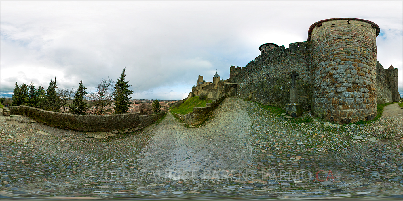 Carcassonne fortification, France