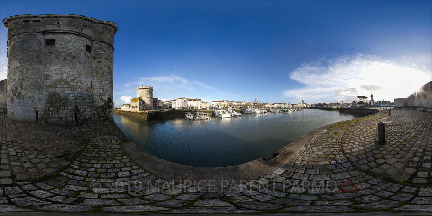 Le port de LaRochelle, France