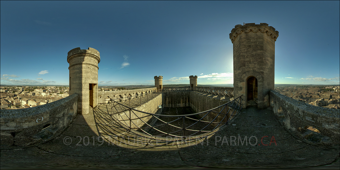 Château d'Uzès tour, France