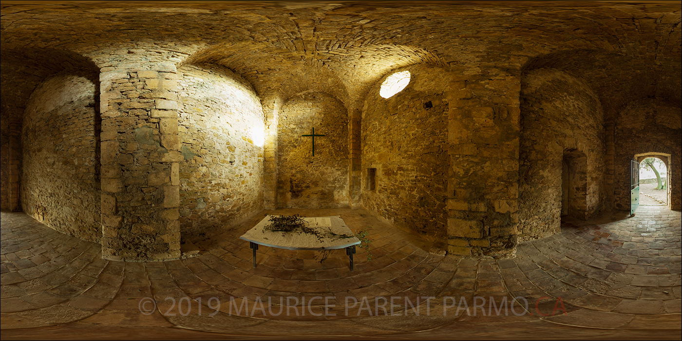 Chapelle Ste-Madeleine Chateau Gicon, France